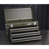 KTC Tool Chest, 3 Tiers, 3 Drawers, Olive Drab, Limited Edition Color, SKX0213ODEM