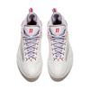 Anta Kids KT9 Comfortable Casual Shock Absorbing Wear Resistant High Top Basketball Shoes Kids Basketball Shoes White Gray 312411130-5