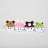 Mini Animal Doll Crochet Keychain For Car Keys Accessories Mini Cartoon Mushroom Series Knitting Doll Cute Keyrings Wholesale