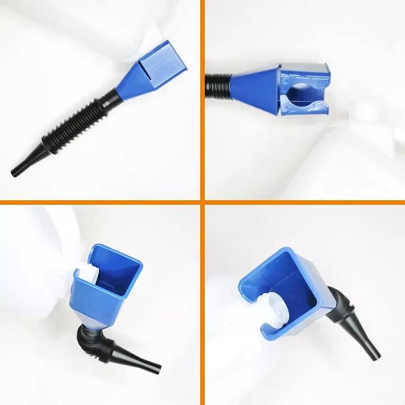 Plastic Car Motorcycle Refueling Gasoline Engine Oil Funnel Filter Conveying Tool Oil Change Funnel Accessories