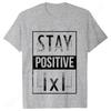 S5XL Best Funny Math Teacher Joke Fun Stay Positive TShirt Unisex Shirts For Men Fashion Clothing Streetwear Graphic T Shirts