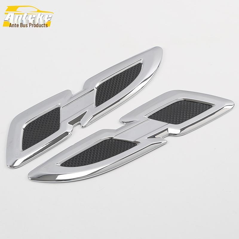 16 RAV4 Side Emblem Electroplated Fender Marker Decorative Sticker
