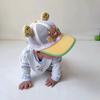 2026 Summer Toddler Mesh Baseball Cap Cute Bear Lightweight Sun Hat for Kids 1-5 Years