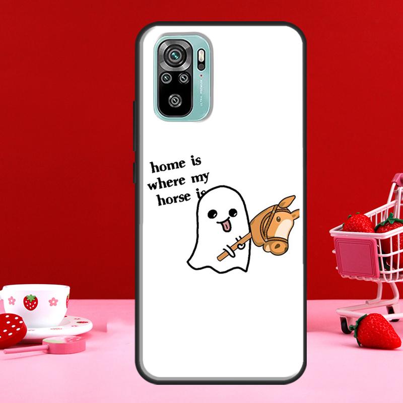 

Home Is Where The Horse Is для Xiaomi Redmi Note 8 9 10 11 Pro Note 10S 9S 11S Чохол для Redmi 9 10 9T 9A 9C Coque Redmi 9T