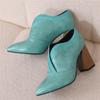 Spring Autumn Women Pump High Heel Unisex Oxford Vintage Fetish Pointed Toe Slip-on Pumps Party Shoes Plus Size 32-46