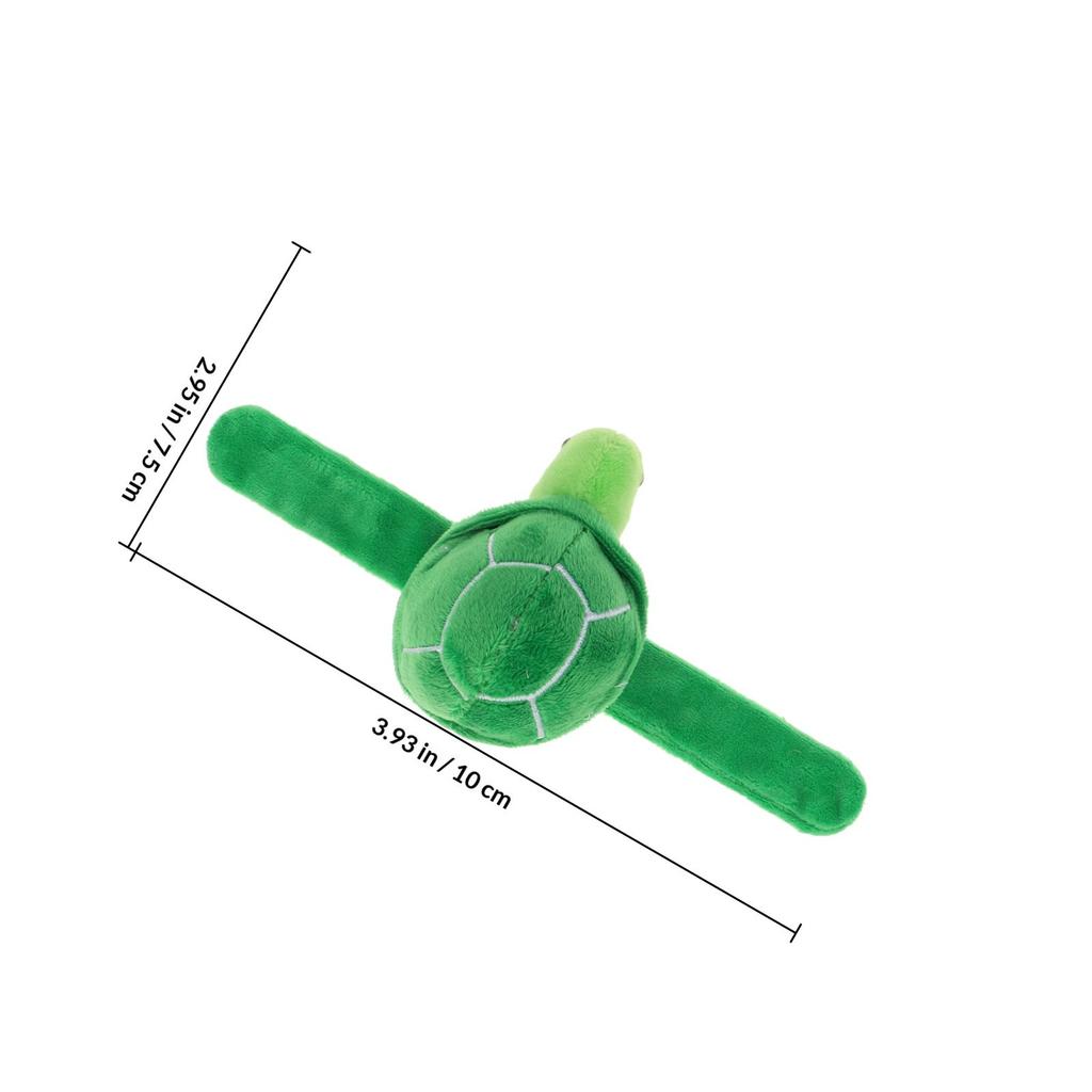 Schattige Dieren Klaparmband Zacht Schildpad Stijl Snap Band Lichtgewicht Kinderfeestjes Verjaardag Vakantie Cadeau Polsbandje voor Kinderen