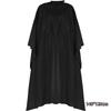 Professional Black Hair Cutting Cape Waterproof Barber Cape for Salon Stylists Home Hairdressing