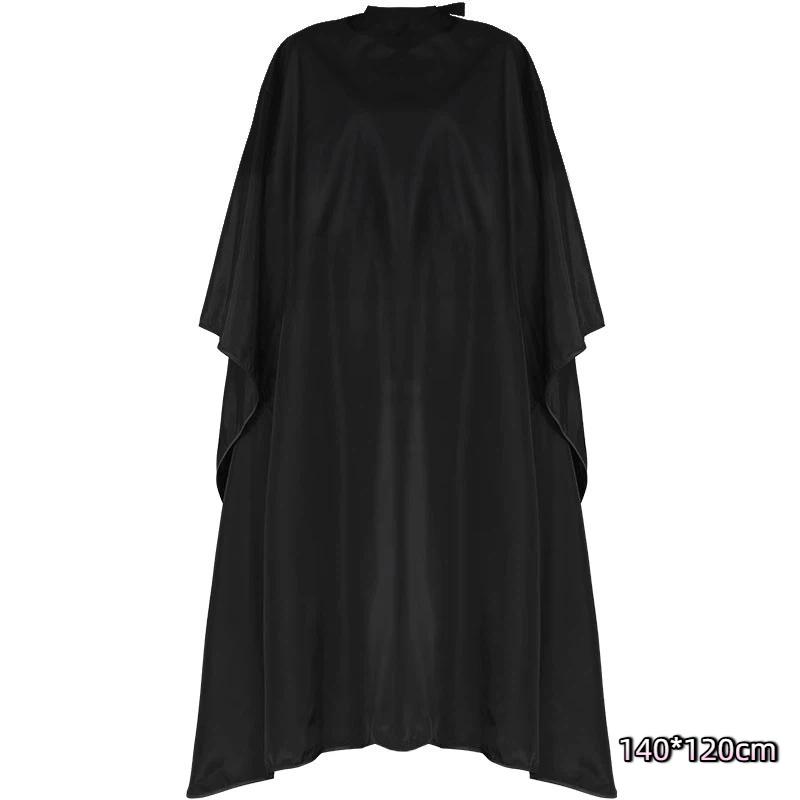 Professional Black Hair Cutting Cape Waterproof Barber Cape for Salon Stylists Home Hairdressing A2