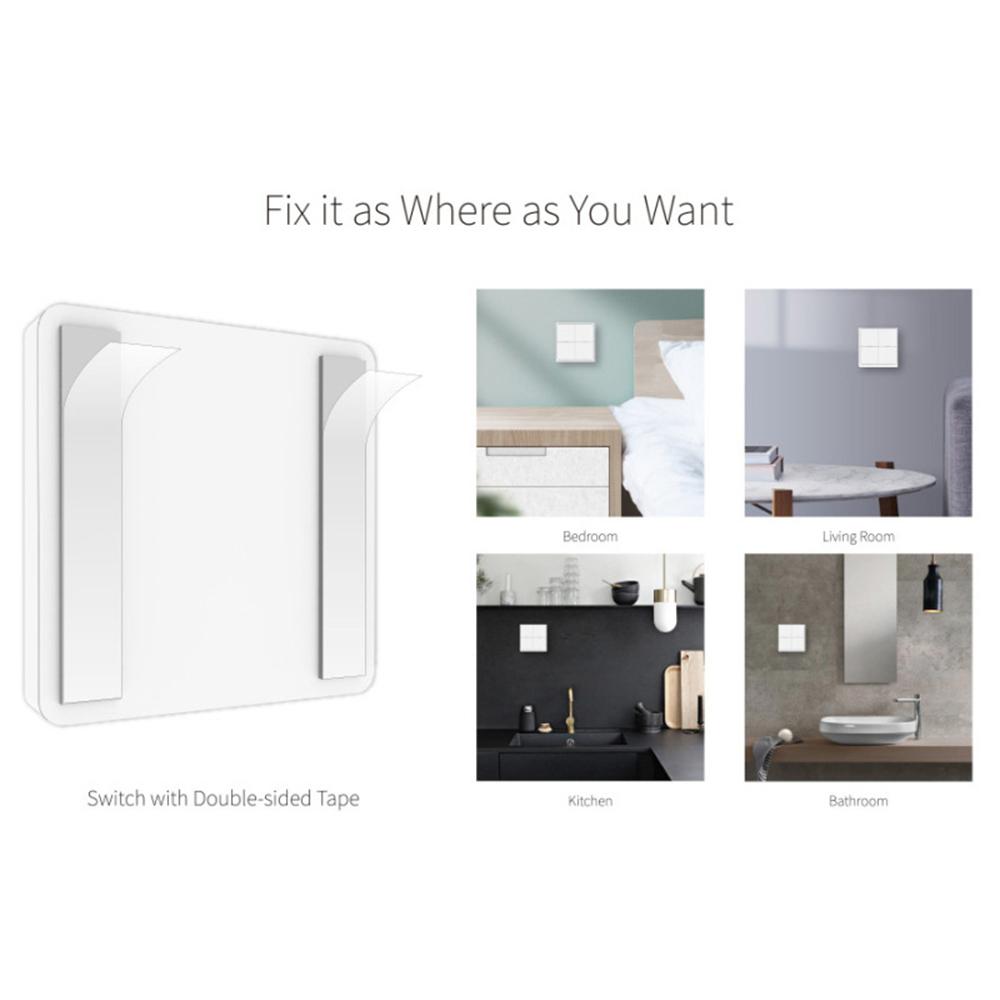 Zigbee Smart Wireless Switch Wireless Button for Smart Home Devices