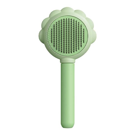 Pet Grooming Comb Loose Fur Removal Comb Dog Hair Detangling Brush Easy to Clean Deshedding Tool for Long or Short Hair Cats Dogs