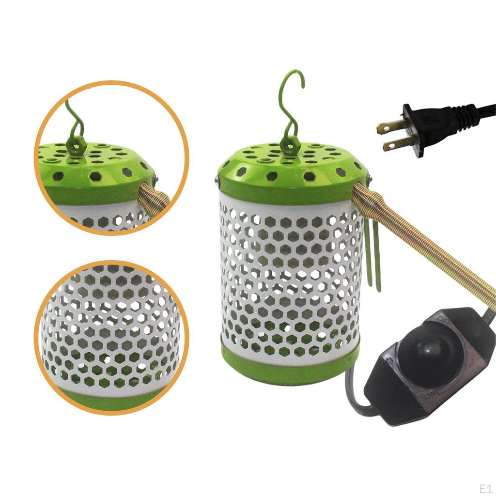 Reptilien Keramik Wärmelampenschirm Abdeckung Verbrühschutz (Glühbirne nicht im Lieferumfang enthalten) Warmes Licht für