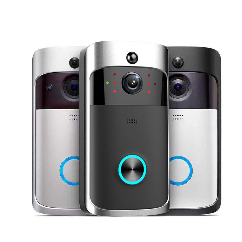 Wifi Wireless Call Intercom Video-Eye Home Door Bell Ring Phone Security Camera Night Vision Doorbell