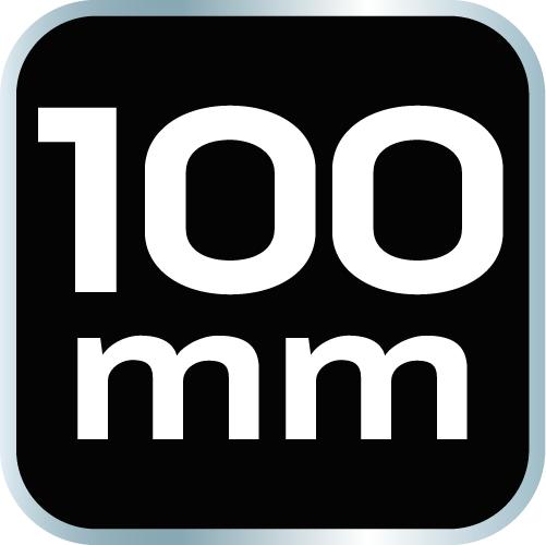 100 Mm Paint Spatula, Stainless Steel, Two-component Handle