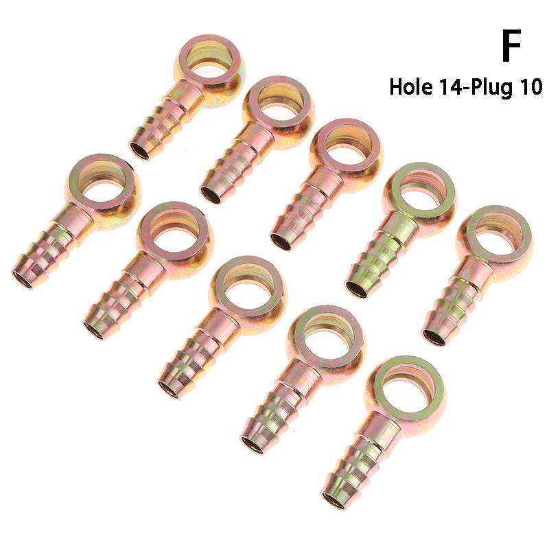 10 buc țeavă diesel îmbinare șurub gol ulei cap sferic cap hidraulic sferic furtun de țeavă de ulei