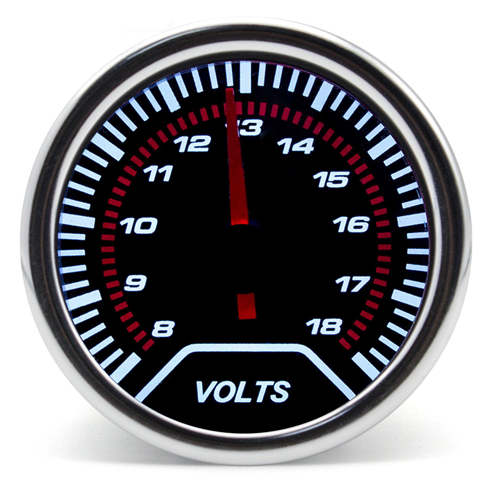 

52mm Smoke Len Racing Gauge Turbo Boost Gauge Tachometer Oil Temp Meter Water Temperature Oil Pressure Gauge voltmeter For 12V