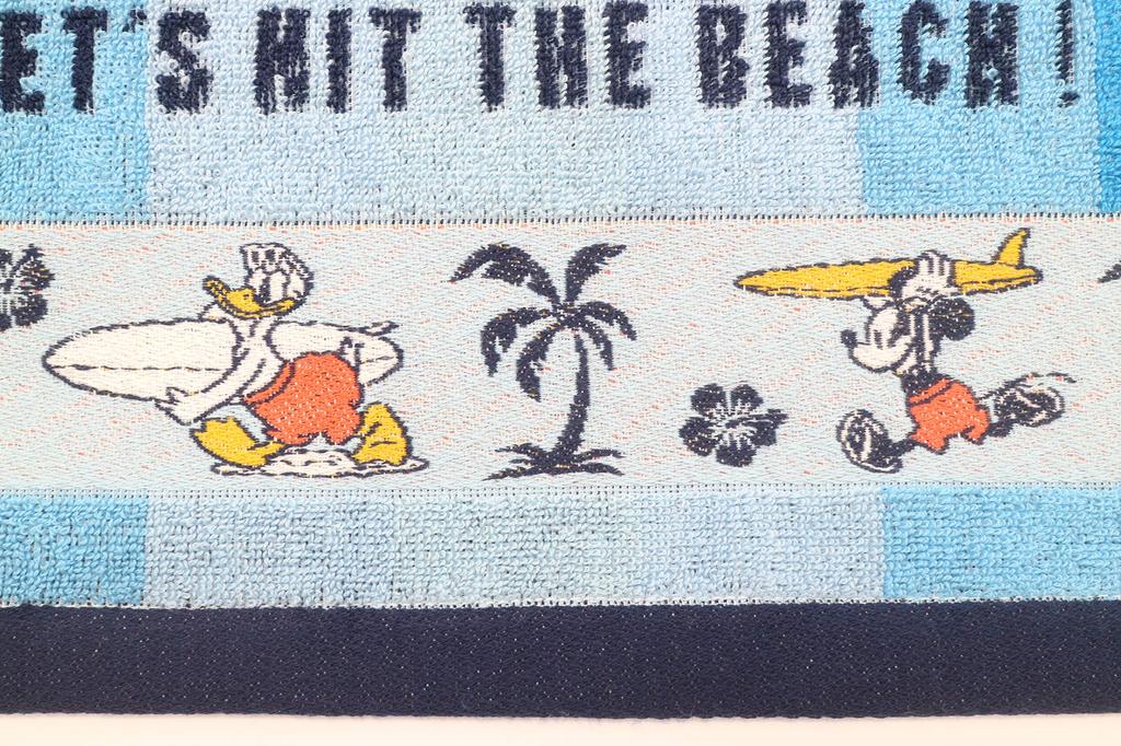 Marushin Disney Mickey Mouse Hand 34 X 36 Product 2005093900 Towel, Surfing/Mickey, Cm, 100% Cotton, Number