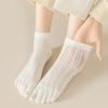 5 Finger Boat Sox Women Toe Socks Fashion Breathable Summer Ladies Girl Ultrathin Invisible Cotton Five-Finger Sock