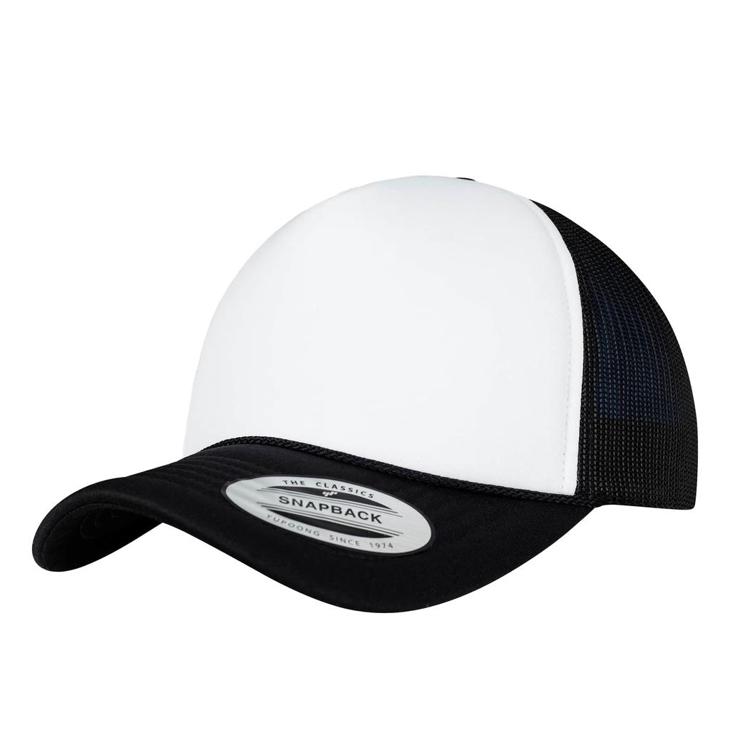 Flexfit Foam Curved Peak Trucker Cap
