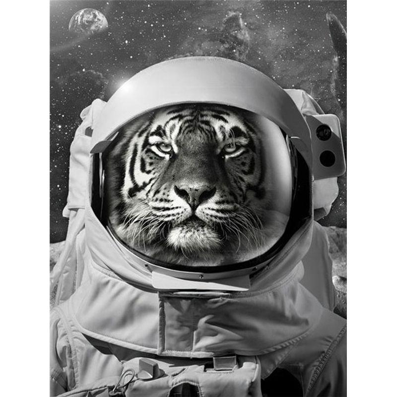 5D DIY Diamond Painting Animal Cross Stitch Full Round Drill Diamond Embroidery Complete Kit Home Decor Craft Kit