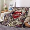 Arsenal Crest Blankets Flannel Printed Breathable Warm Throw Blanket for Home Office Bedspreads 0708a33