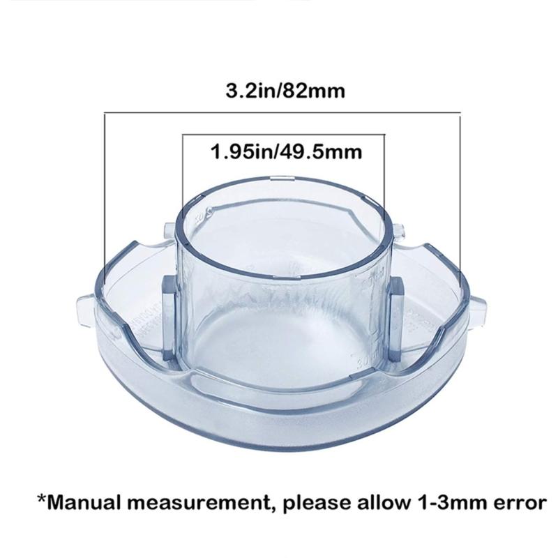 Essential Lid Plug Sealing Lid Plug Juice Container Lids Plug Plastic Material Replacement Part for VT 64OZ Blender