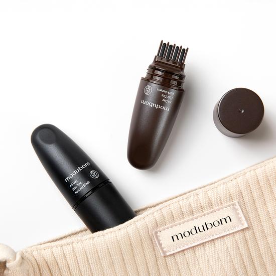 Modubom All Day Haartönung 7g (Naturschwarz/Dunkelbraun)