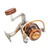 Mulinello da Pesca in Mare EF4000 Canna da Mosca Mulinello da Spinning Braccio a Bilanciere Digitale in Metallo CNC Mulinello da Baitcasting