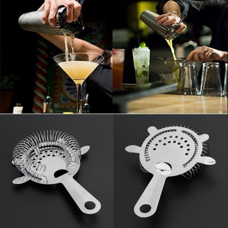 Stainless Steel Ice Filter Rod Screen for Cocktail Making Foaming Tool Ice Filter Wholesale Kitchen Bar Accessories
