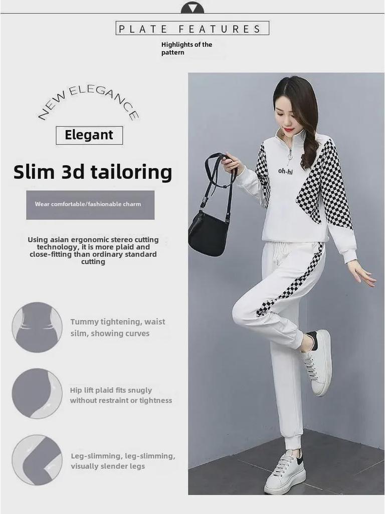 Women's Fashion: Seasonal Suits & Sportswear - Spring, Autumn, Winter Sweatshirts & Age-Reducing Pants