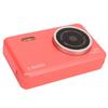 2.5K HD Selfie Camera 8 Times Zoom Automatic Light Sensitivity Compact Cute Dual Lens Digital Camera for Student Pink