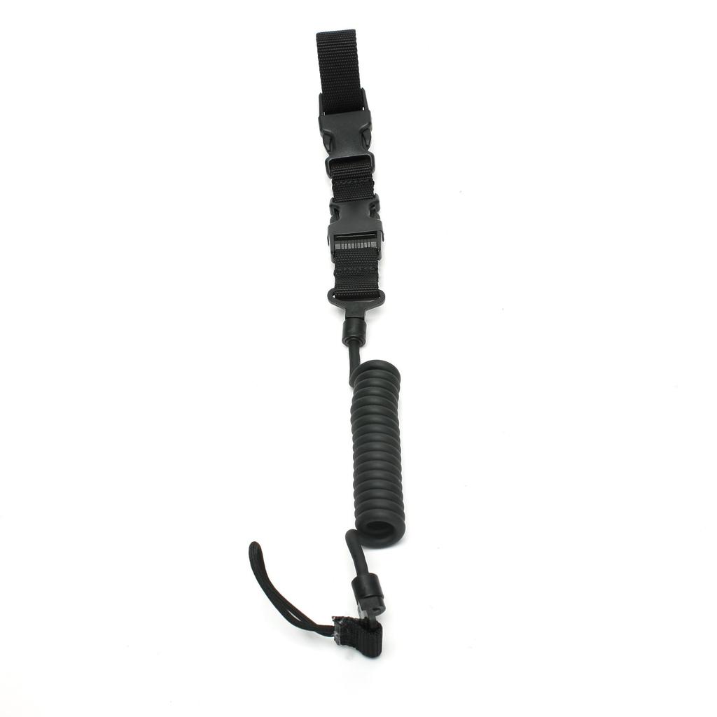 Elastic Nylon Single-Point Tactical Spring Rope Sling for Outdoor Sports