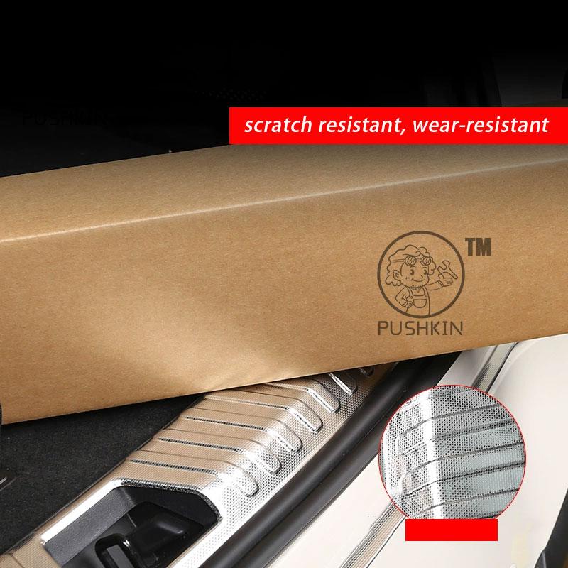 For BYD Sealion 06 EV/DMI 2025 2026 Car Rear Trunk Inner Bumper Plate Guard Stainless steel Anti-Scratch Protector Accessories
