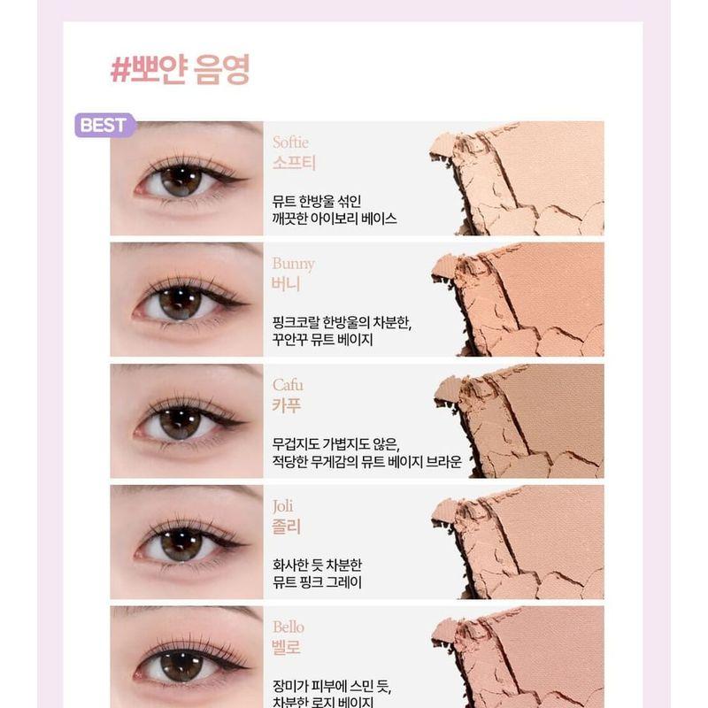 HOLIKA HOLIKA My Fave Piece Shadow - 50 Colors