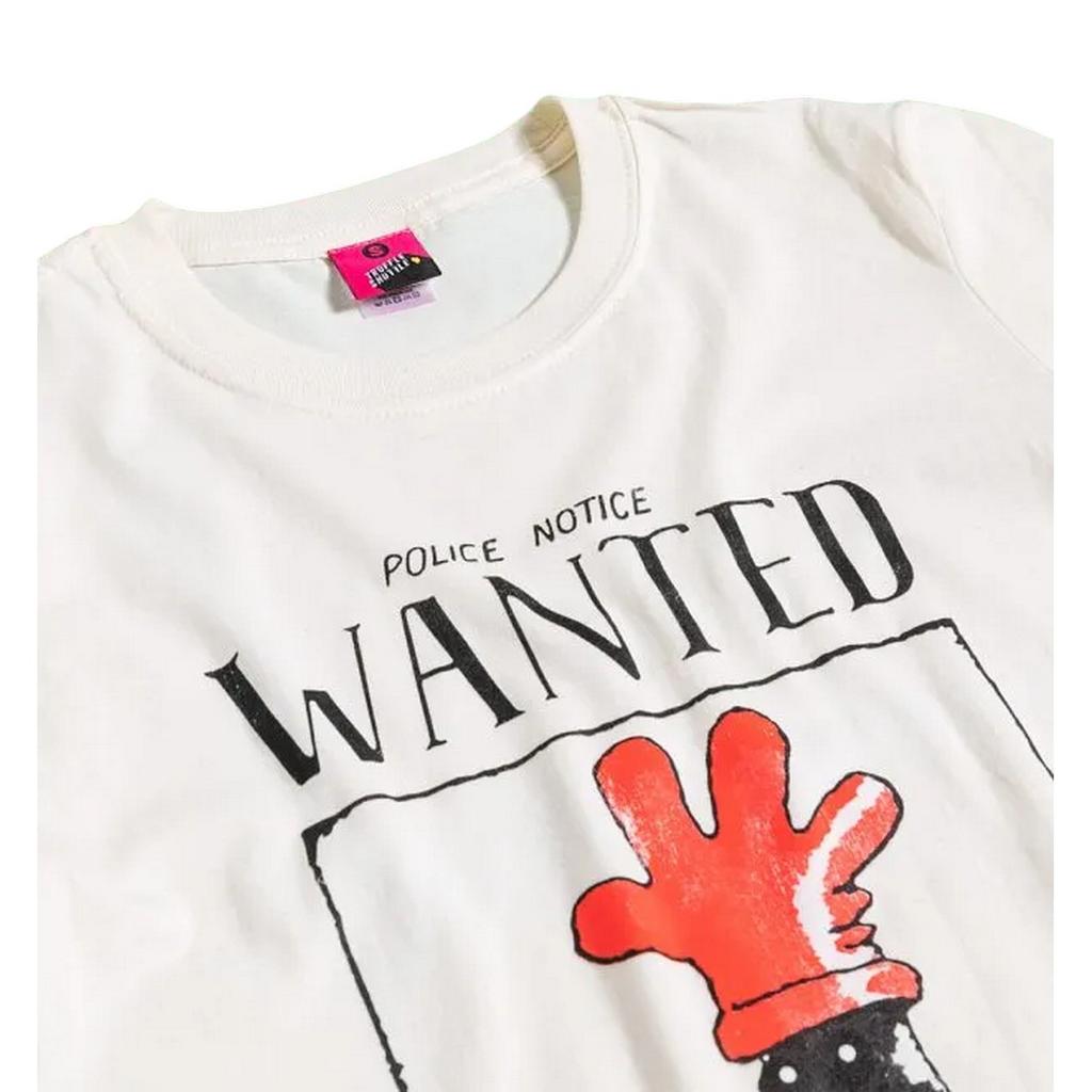 Wallace and Gromit Womens/Ladies Feathers McGraw Wanted Poster Boyfriend T-Shirt