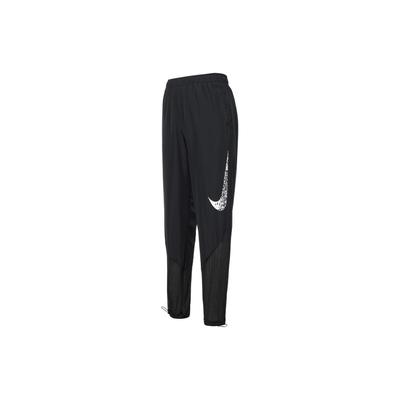 Nike Solid Logo Running Jogger Pants Women Bottoms Black DM7772-010