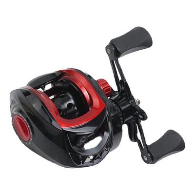 Ongwan Baitcasting Rolle, 8kg Bremskraft Tragbare Angelrolle für Eisangeln (Rechte Hand)