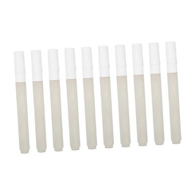 Pack Of 10 High Volumes Ink Markers Easy Removal On Fabric Paper Leather Wood Ceramic Comfortable Handle