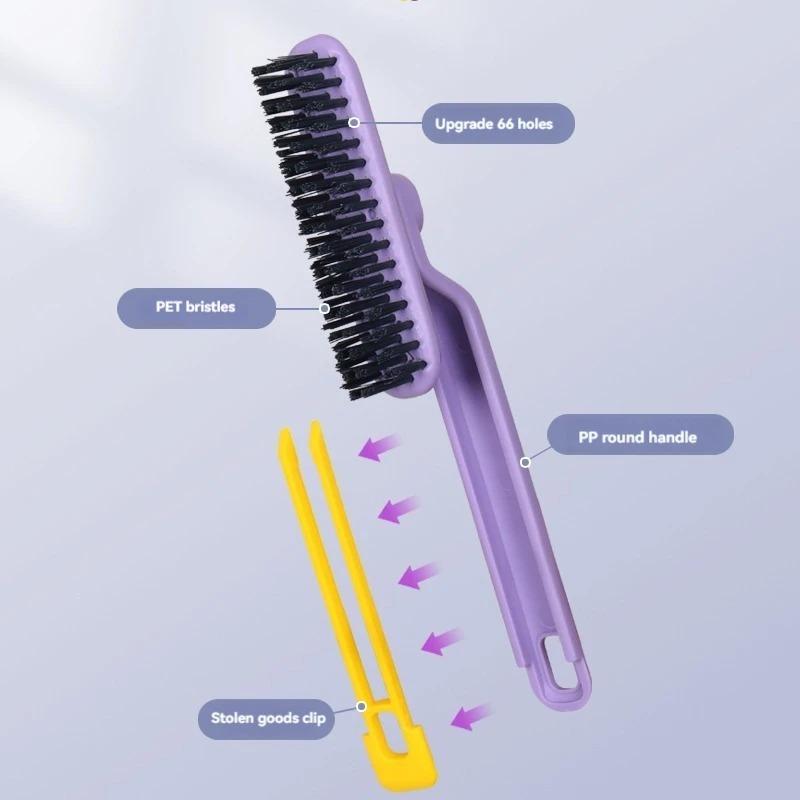 Multifunctional Rotating Bathroom Gap Brush Bathroom Corner Hard Brush Floor Brush Floor Seam Brush Sink Cleaning Brush