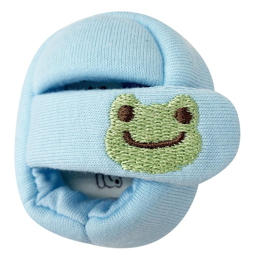 Pickles the Frog Plush Costume Dress-Up Room Shoes Strap Shoes Blue for Bean Dolls PZ43959-51