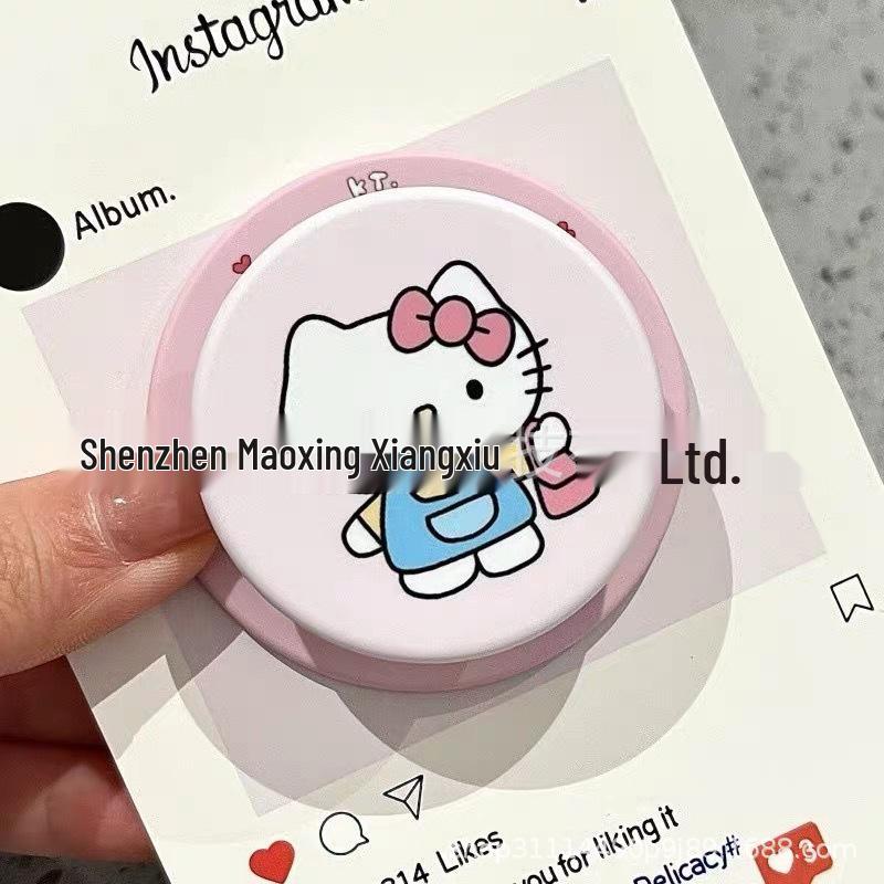 MagSafe Compatible Cartoon Cat Desk Stand with Strong Magnetic Airbag Retraction MagSafe Airbag Bracket [OPP Bag Packaging]