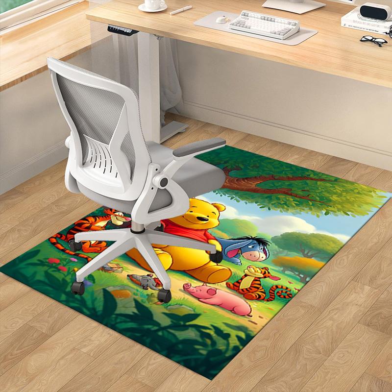 Winnie Pooh Friends Carpet For Playroom Bedroom Living Room Sofa Home Decorkids Game Area Rug Nonslip Floor Mat