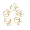 Colorful Fruit-Shaped Orange Cartoon Paperclips