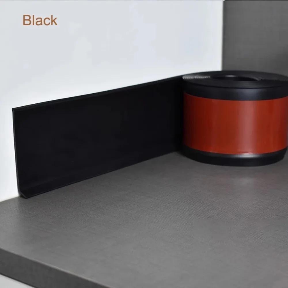 1 шт. 2 м / 78,74 дюйма Гибкий плинтус, Самоклеящийся виниловый плинтус для стен, Плинтус-галтель с отклеивающейся подложкой, Резиновый плинтус для стен