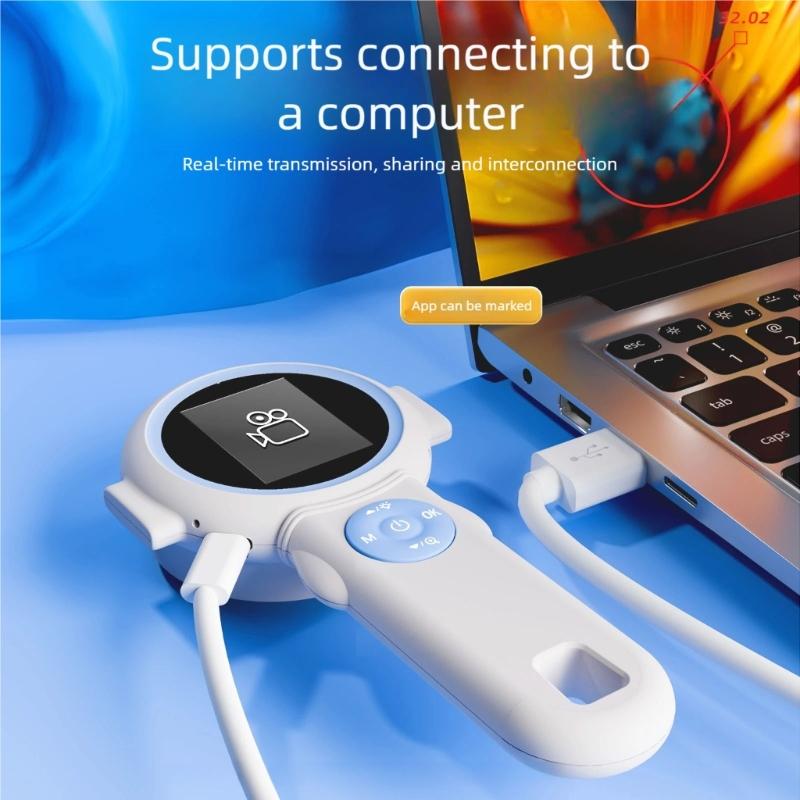 Portable Digital Magnifier For Children Lightweight Design Easy To Use Microscopic Observation Tool School Outdoor Activity