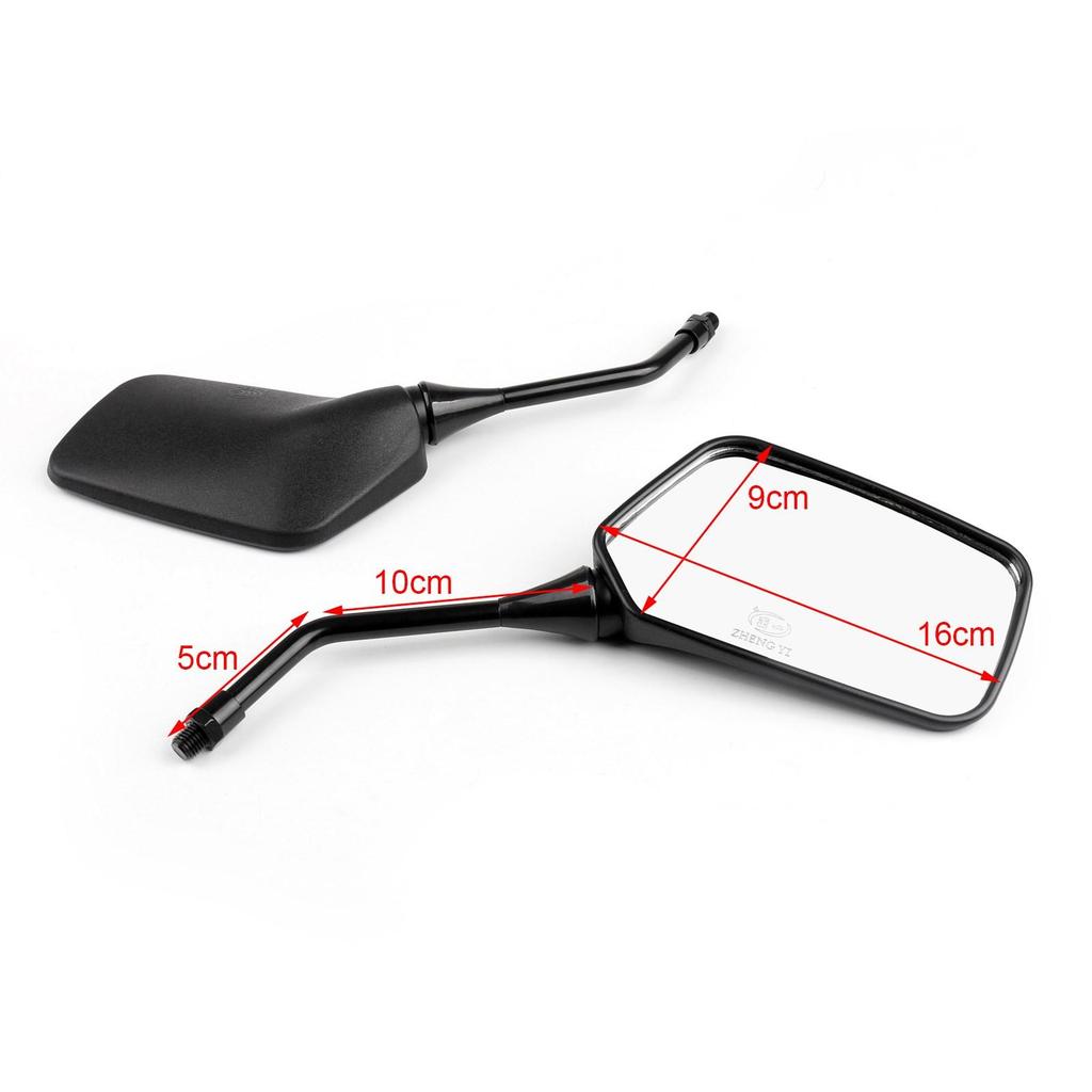 10mm Motocycle Rear View Mirrors For Honda NX125 88-97 CB250 Nighthawk 91-08
