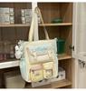 College Cute Large Capacity Middle And High School Students Computer School Bag Casual Versatile Backpack Commuting Sweet Makeup Bag