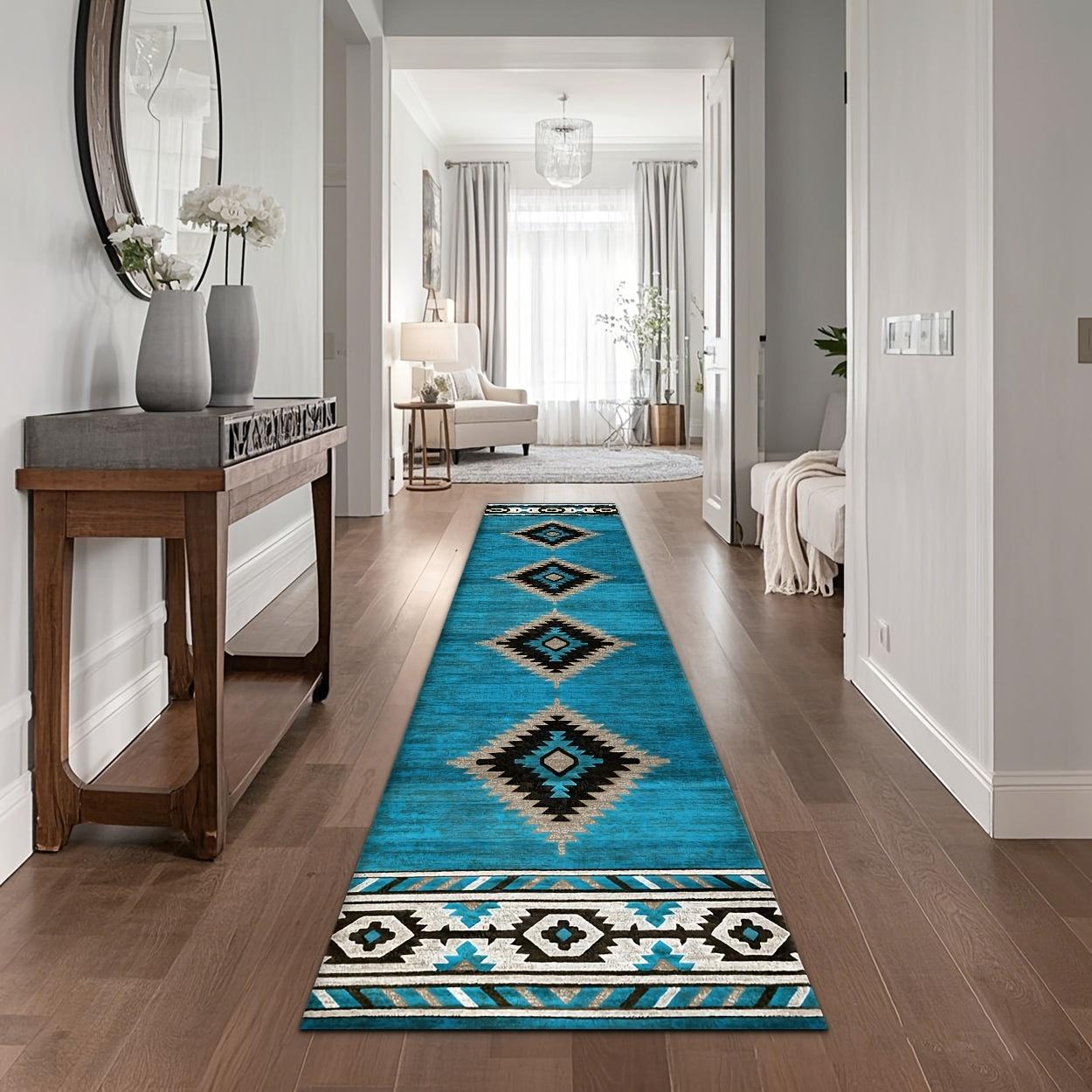 

Ethnic Style Running Carpet, Living Room Sofa Mat, Kitchen, Bedroom Bedside Long Strip Carpet, Home Decoration 50x150cm 20x59inch