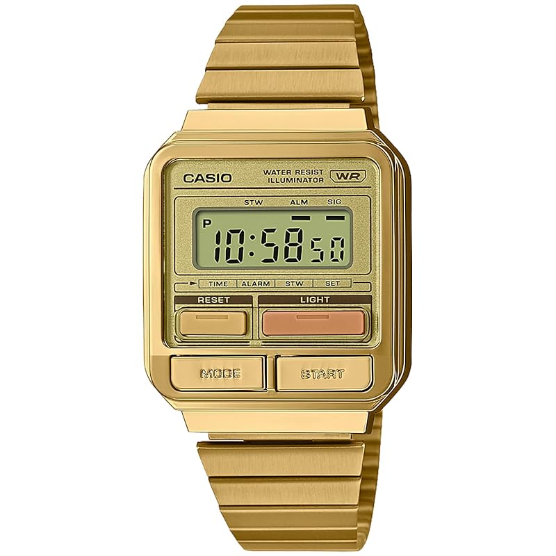 

[Casio] watch standard [] A120WEG-9AJF unisex gold