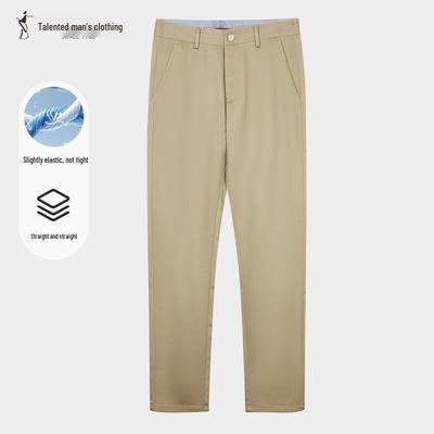 Talent Men's Casual Slim Fit Straight-Leg Pants 51255M0120
