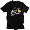 Custom Le Tour The France T Shirts for Men 100 Cotton Tee Tops French Bicycle Tshirts Short Sleeve Casual Tshirt Clothes